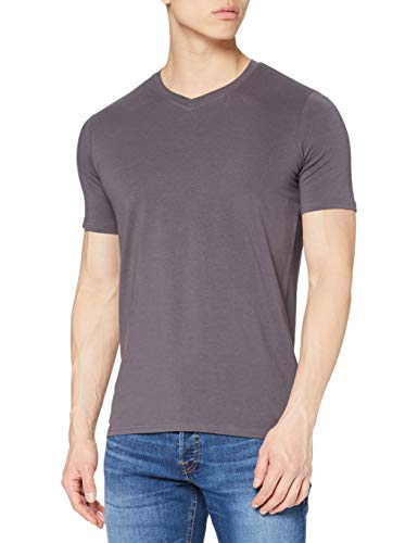 Stedman Apparel Herren Clive (V-Neck)/ST9610 Premium T-Shirt, schiefergrau, XL von Stedman Apparel