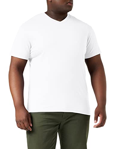 Stedman Apparel Herren Classic-t V-Ausschnitt/St2300 T-Shirt, weiß, XL von Stedman