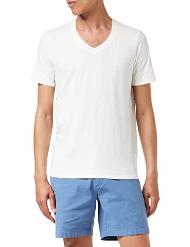 Stedman Apparel Herren Dean (Deep V-Neck)/ST9690 Premium T-Shirt, weiß, L von Stedman Apparel
