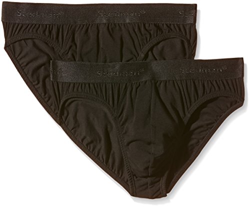 Stedman Apparel Herren Dexter (Briefs)/ST9692 Slip, Schwarzer Opal, L (2er Pack) von Stedman Apparel