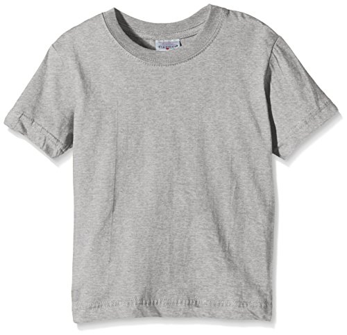 Stedman Apparel Jungen Classic-t/St2200 T-Shirt, Grey Heather, 7 Jahre von Stedman