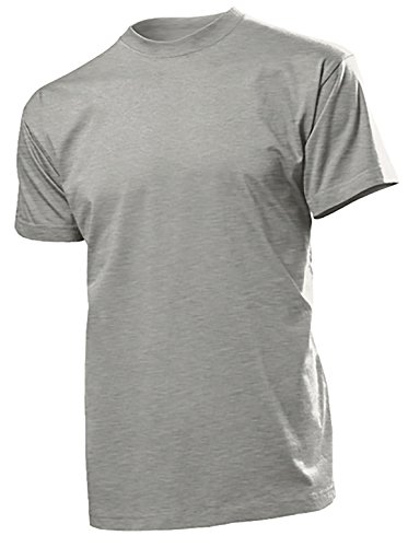 Stedman 2er Pack original Heavy Weight T-Shirts - Größe XL, Nr.ST2100 gr Heather 2er Pack von Stedman