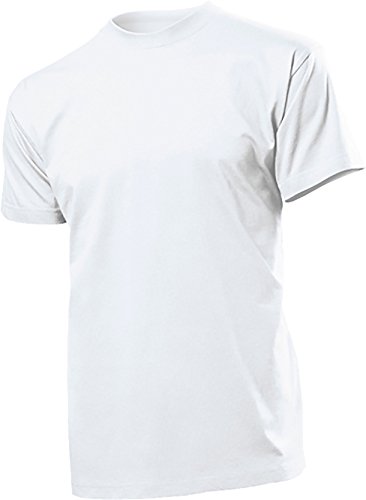 Stedman 2er Pack original Heavy Weight T-Shirts - Größe M, Nr.ST2100 Weiss 2er Pack von Stedman