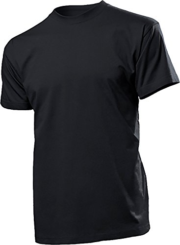 Stedman 2er Pack original Heavy Weight T-Shirts - Größe XXL, Nr.ST2100 schwarz 2er Pack Farbe Schwarz von Stedman