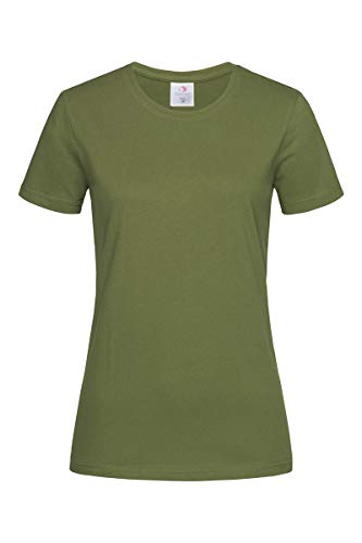 Stedman Apparel Damen Classic-T/ST2600 T-Shirt, Grün (Hunters Green), 40 (Herstellergröße: Medium) von Stedman