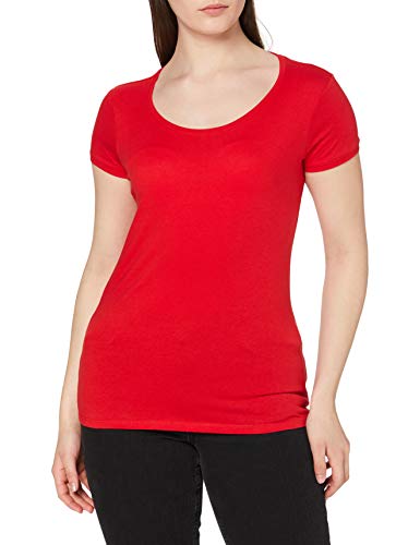 Stedman Apparel Damen Megan (Crew Neck)/ST9120 Premium T-Shirt, Rot - Scharlachrot, Gr. Small von Stedman