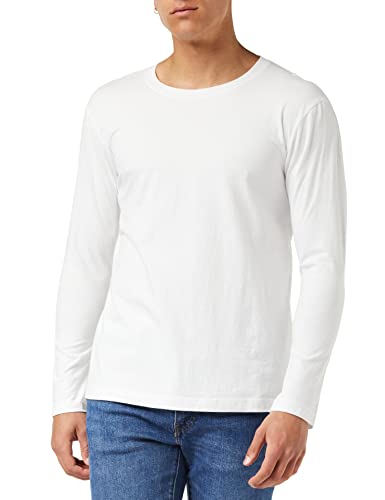 Stedman Apparel Herren Comfort-T Long Sleeve/ST2130 T-Shirt, weiß, S von Stedman