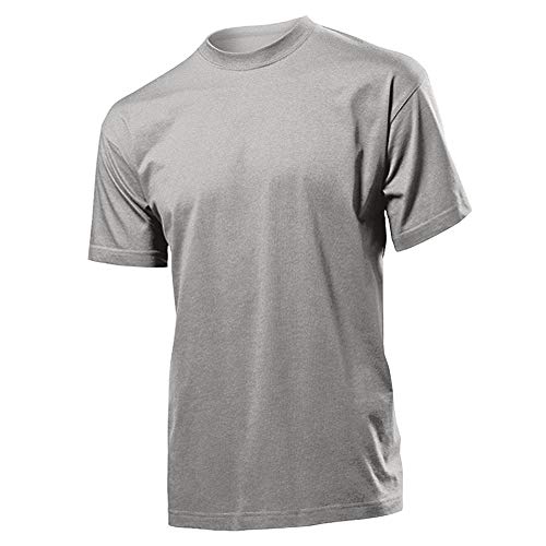Stedman - Classic T-Shirt 'ST 2000' / Soft Grey, XL von Stedman