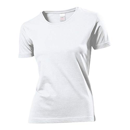 Stedman - Classic T-Shirt Women XL,White von Stedman