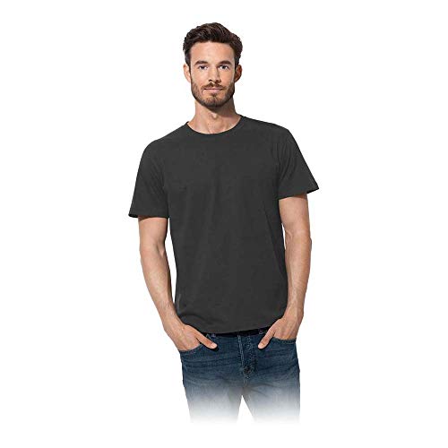 Stedman Herren Classic/ST2000 T-Shirt, Schwarz, XXL von Stedman