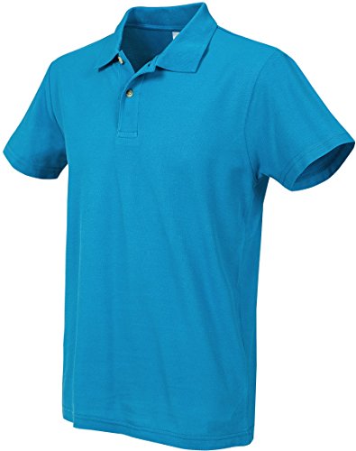 Stedman Piqué Poloshirt ST3000 L,Ocean Blue von Stedman