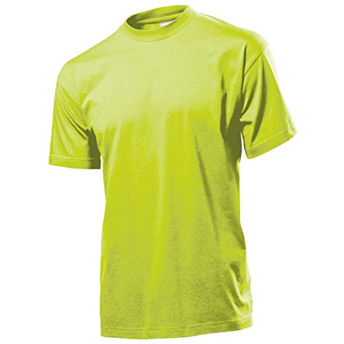 Stedman Poloshirt Basic/Bright Lime, XXL von Stedman