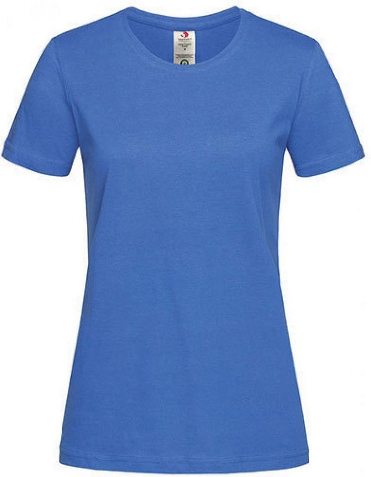Stedman Rundhalsshirt Damen Classic-T Organic Crew Neck, 100% OCS-zertifiziert von Stedman