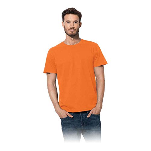 Stedman Herren Classic/ST2000 T-Shirt, Orange, S von Stedman