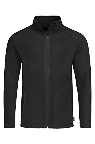 Stedman ST5030 - Herren Aktive Fleece Jacke S,Schwarz Opal von Stedman