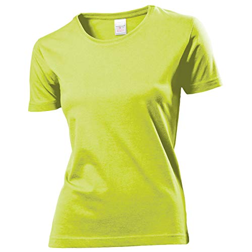 Stedman - Women Classic T-Shirt/Bright Lime, M von Stedman