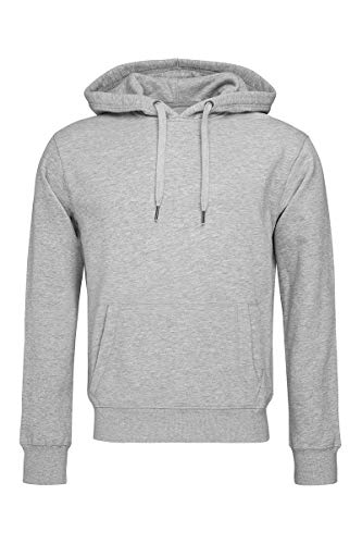 StedmanHerren Kapuzenpullover Grau Grey Heather von Stedman