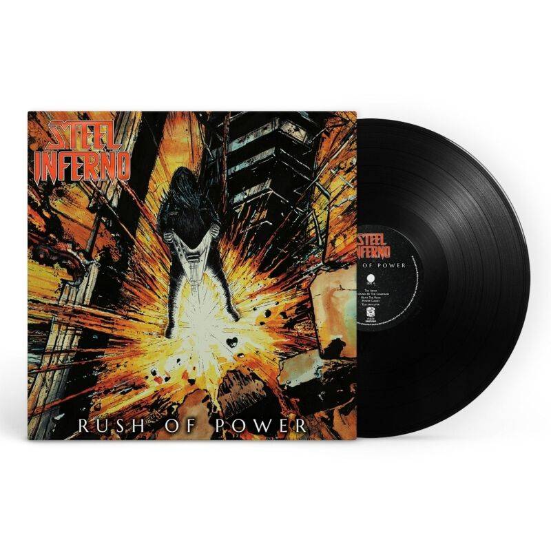 Steel Inferno Rush of power LP multicolor von Steel Inferno