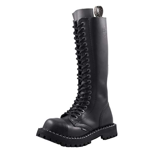Steels 20 Loch Boots Schwarz, Grösse 42 Steels 20 Loch Boots Schwarz, Grösse 42 von Steel Shoes & Boots