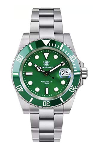 Steeldive SD1953 Taucheruhr SUB (Hulk), NH35, AR Saphir, Lume, Grün, 300m Diver, BNIB von SteeldiveAU