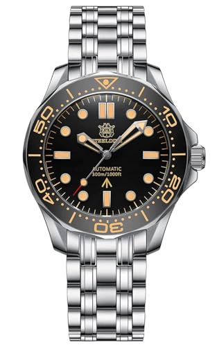 Steeldive SD1957, 007', NH35, DD AR Saphir, Lume, 300 m Taucher, Armband und Nylonband, BNIB, Schwarz , Modern Steeldive SD1957, 007', NH35, DD AR Saphir, Lume, 300 m Taucher, Armband und Nylonband, BNIB, Schwarz , Modern von SteeldiveAU
