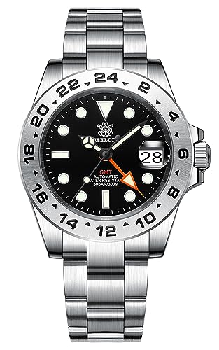 Steeldive SD1992, GMT, Schwarz, NH34, Saphir, Lume, 300 m Taucher, Tauchen, BNIB, Armband Steeldive SD1992, GMT, Schwarz, NH34, Saphir, Lume, 300 m Taucher, Tauchen, BNIB, Armband von SteeldiveAU