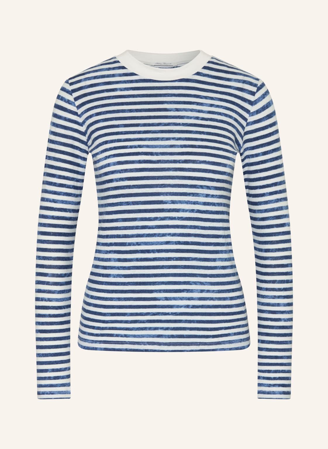 Stefan Brandt Longsleeve Feriel Aus Leinen blau von Stefan Brandt