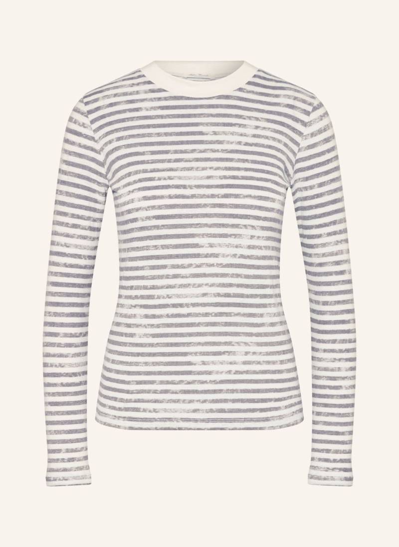 Stefan Brandt Longsleeve Feriel Aus Leinen grau von Stefan Brandt