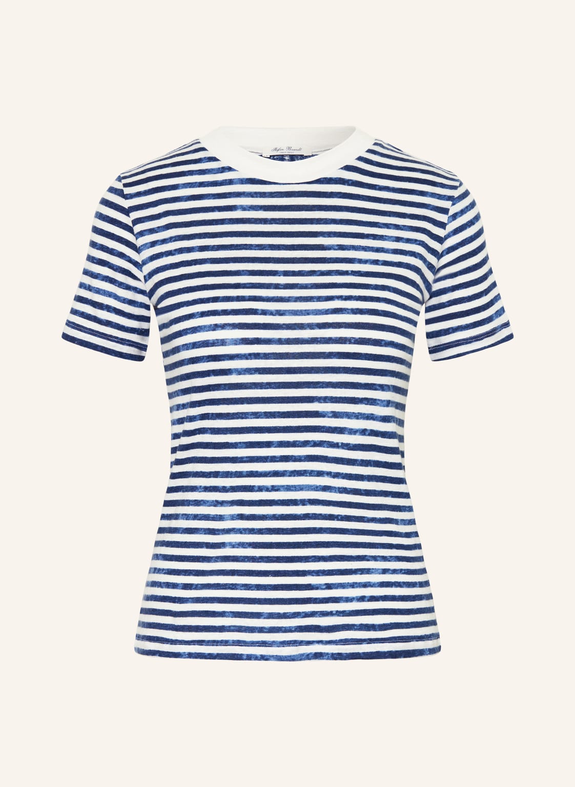 Stefan Brandt T-Shirt Aus Leinen blau von Stefan Brandt