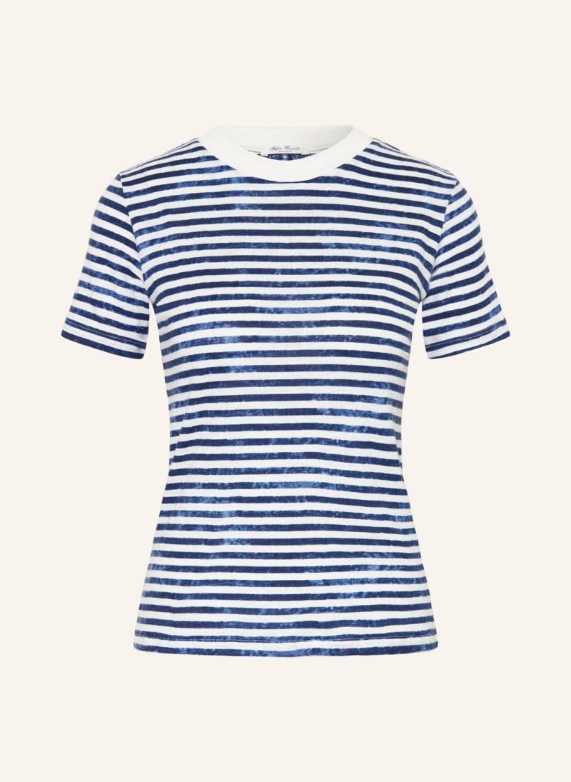 Stefan Brandt T-Shirt Aus Leinen blau von Stefan Brandt