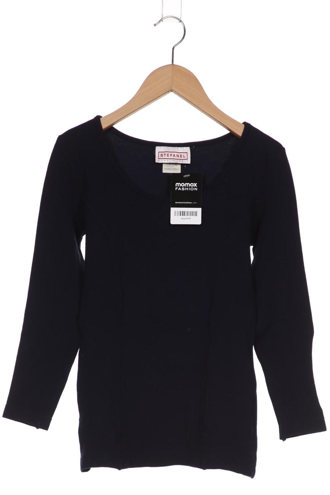 Stefanel Damen Langarmshirt, marineblau von Stefanel