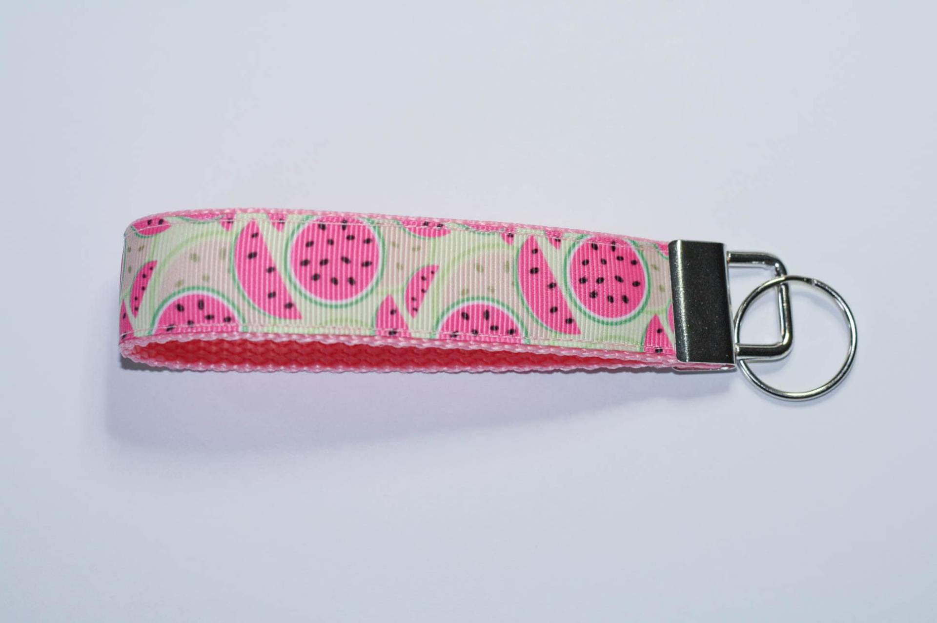 Wassermelone Design, Band Armband Keyfob Greifen Schlüsselanhänger Accessoire, Geschenk Unter 5 Dollar Wassermelone Design, Band Armband Keyfob Greifen Schlüsselanhänger Accessoire, Geschenk Unter 5 Dollar von Stefanelbeadwork