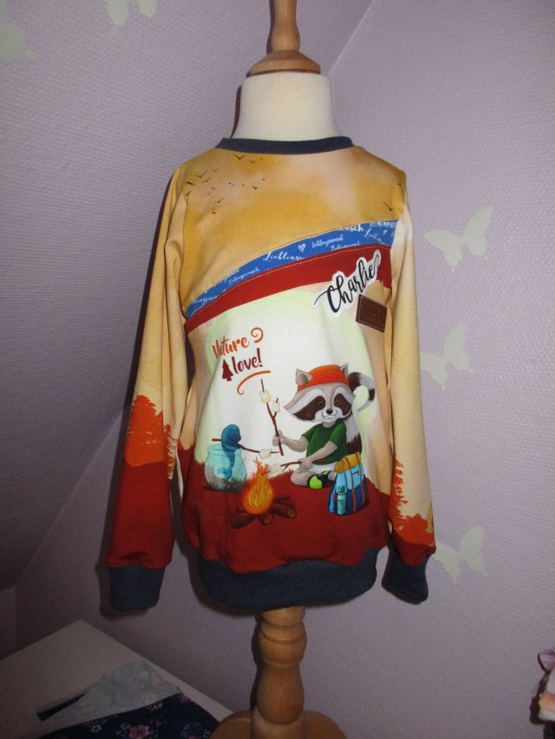 Süßer Longsleeve in 128 von StefaniesKreativ