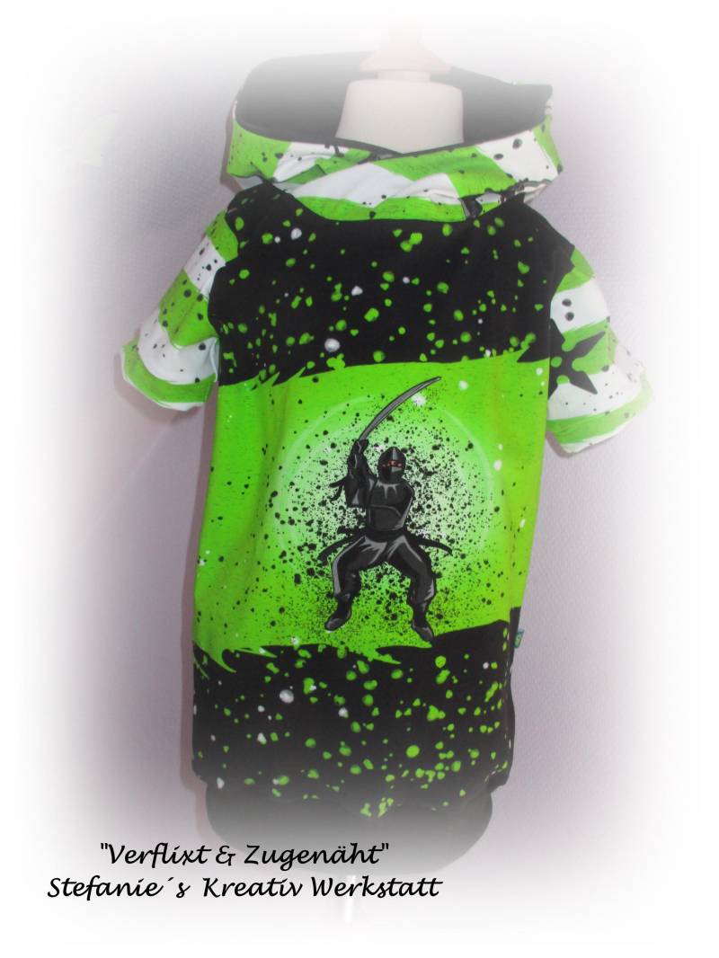 Tolles Sommershirt Mit Ninja Motiv in 146 von StefaniesKreativ