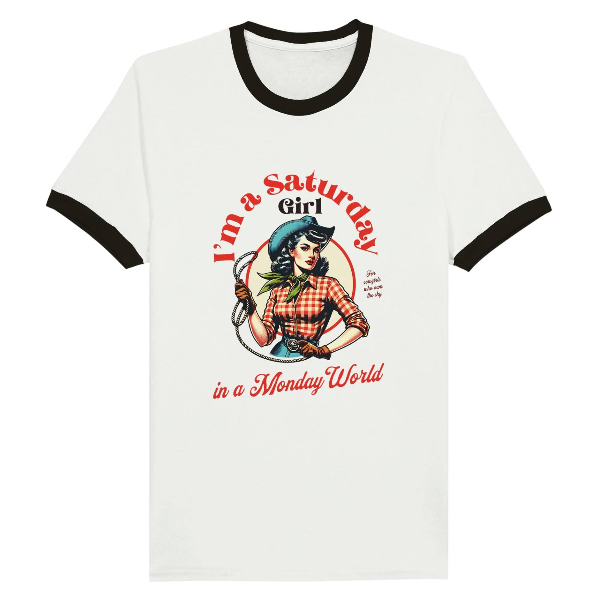 Cowgirl T-Shirt/ Girl T-Shirt/Party T-Shirt von SteffStoff