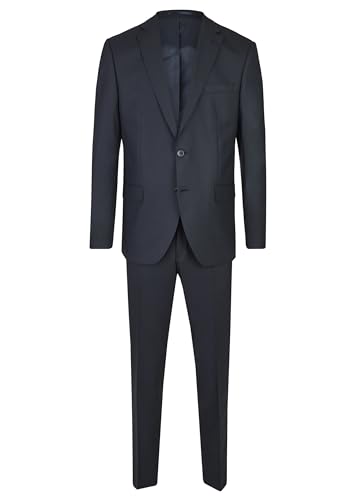 Steffen Klein Herren Anzug Wolle| Business Anzug | Marine| Regular Fit | Klassischer Stil, Elegant | Bequeme Passform und Professioneller Look | Unvergleichbarer Komfort | Größe: 102 von Steffen Klein