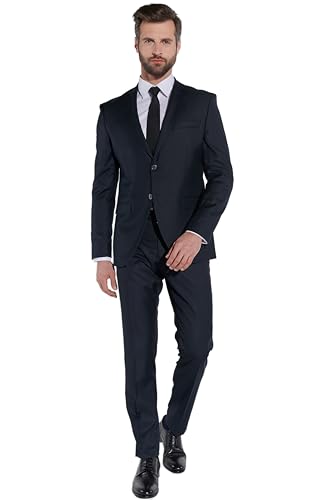 Steffen Klein Herren Designer Anzug Slim Fit von Steffen Klein