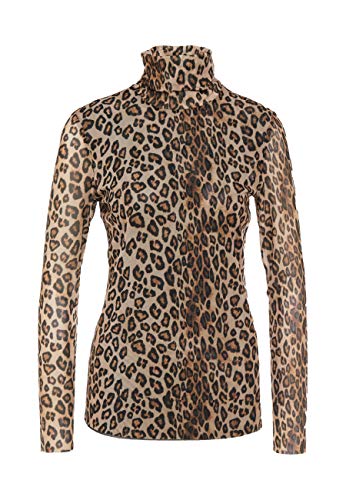 Steffen Schraut Julia Roll Neck Shirt Langarm Wild cat Transparent Gr.36 von Steffen Schraut