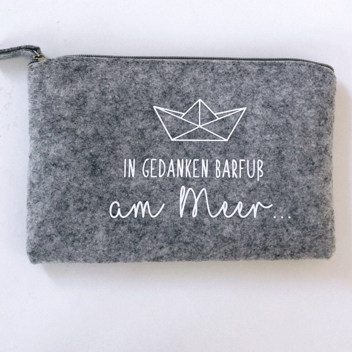 Kosmetiktasche, Erste Hilfe, Kulturtasche, Kulturbeutel, Apotheke, Reisebegleiter, in Gedanken Barfuß Am Meer von SteffisLiebevoll