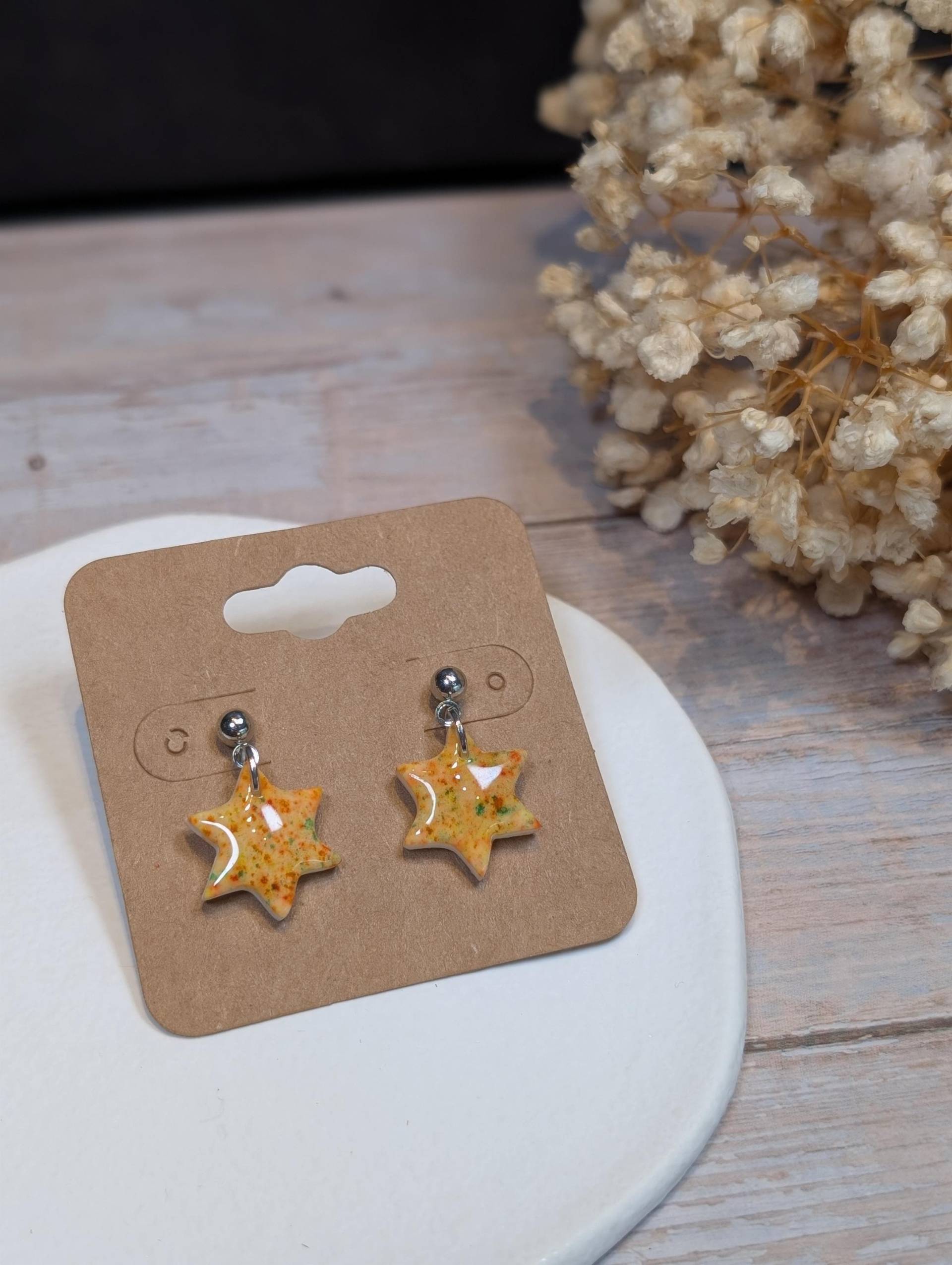 Ohrringe Aus Polymer Clay Farbenfroh in Den Herbst | Fimo Kunterbunte Unikate Handgefertigt Für Alle Anlässe Das Besondere Schmuckstück Ohrringe Aus Polymer Clay Farbenfroh in Den Herbst | Fimo Kunterbunte Unikate Handgefertigt Für Alle Anlässe Das Besondere Schmuckstück von SteffsPolymertique