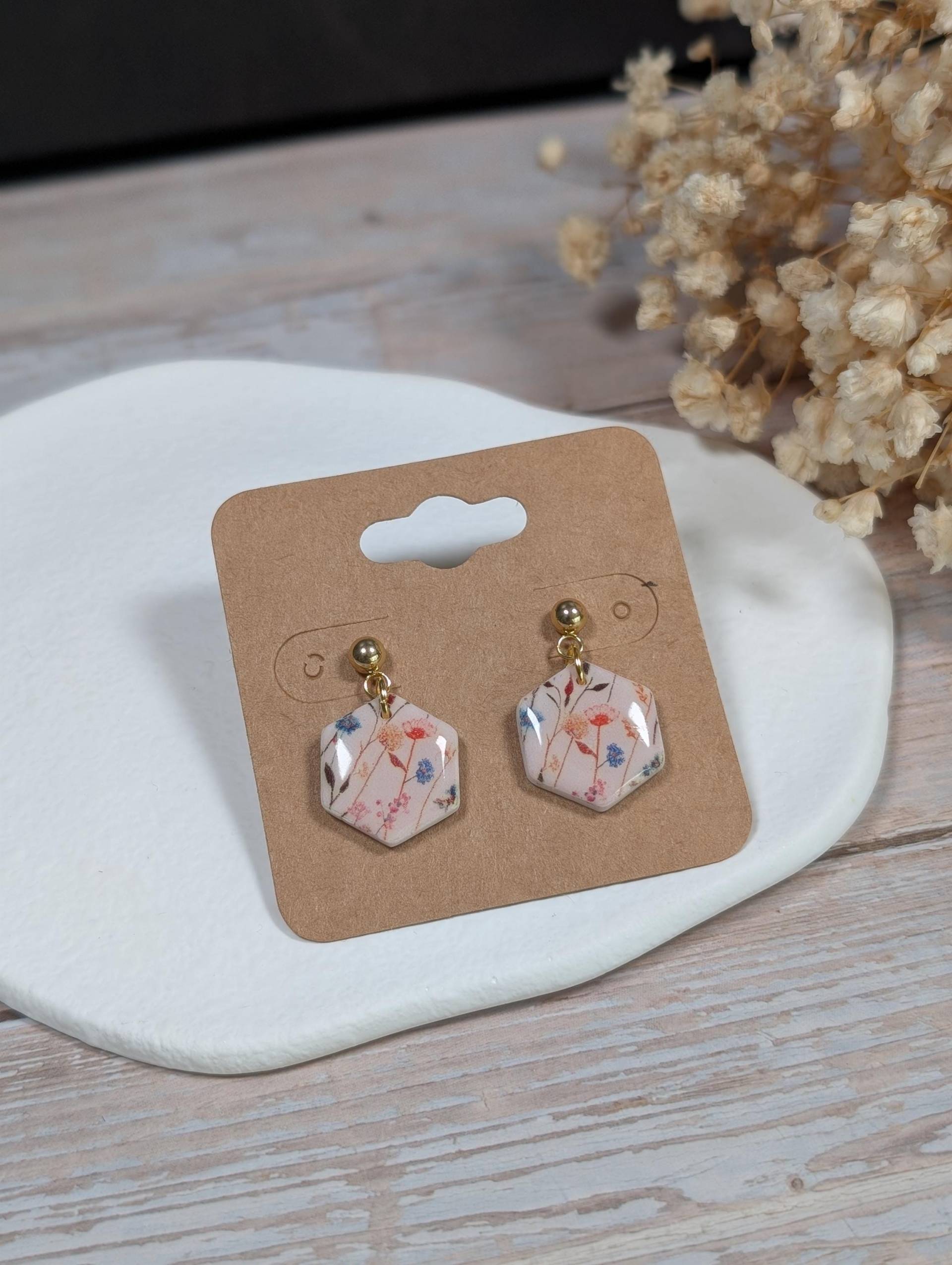 Vintagestyle Ohrringe Aus Polymer Clay Handgemacht in Deutschland - Besondere Einzelstücke Für Dich Vintagestyle Ohrringe Aus Polymer Clay Handgemacht in Deutschland - Besondere Einzelstücke Für Dich von SteffsPolymertique