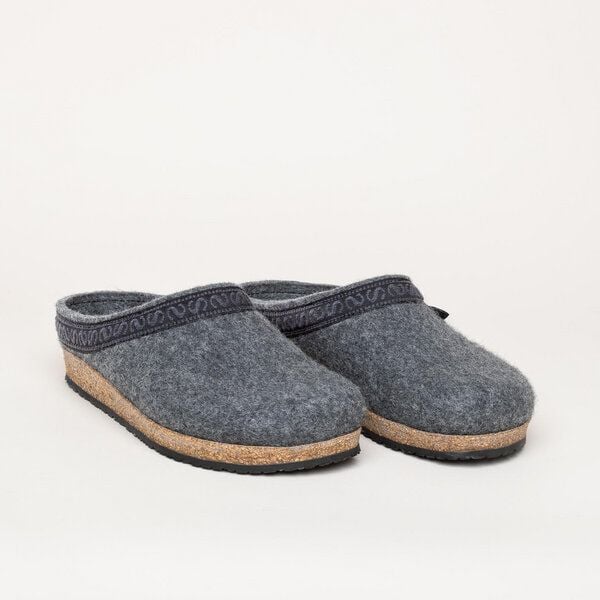 Stegmann Filzclog 108 aus 100% edler Merino-Wolle für Damen & Herren | Hochwertiger Filz-Hausschuh - Made in Tirol von Stegmann