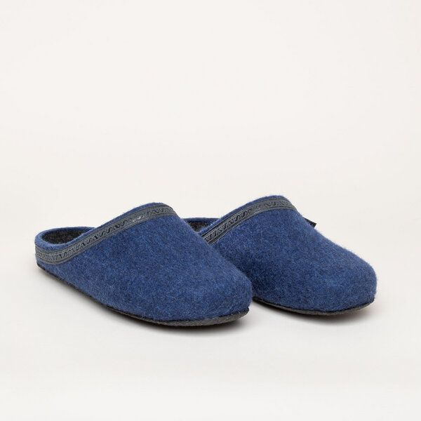 Stegmann Filzpantoffel 127 aus 100% hochwertiger Merino-Wolle - Hausschuhe für Damen & Herren - Pantoffeln mit Kork Sohle von Stegmann