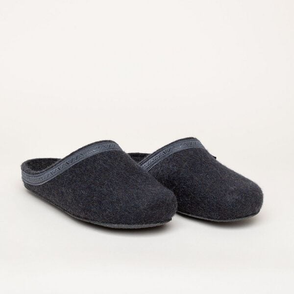 Stegmann Filzpantoffel 127 aus 100% hochwertiger Merino-Wolle - Hausschuhe für Damen & Herren - Pantoffeln mit Kork Sohle von Stegmann