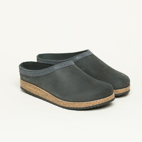 Lederhausschuh Leder Clog Stegmann von Stegmann