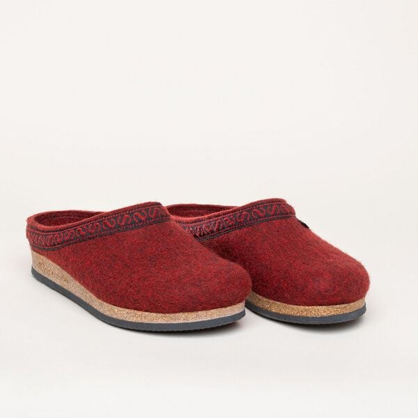 Stegmann Filzclog 108 aus 100% edler Merino-Wolle für Damen & Herren | Hochwertiger Filz-Hausschuh - Made in Tirol von Stegmann