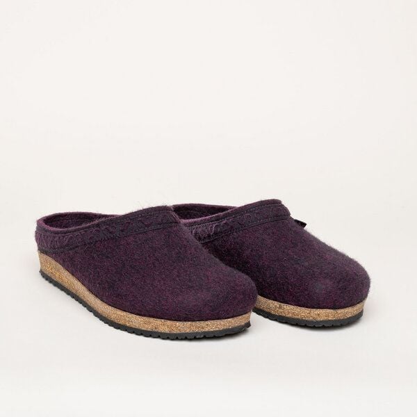 Stegmann Filzclog 108 aus 100% edler Merino-Wolle für Damen & Herren | Hochwertiger Filz-Hausschuh - Made in Tirol von Stegmann