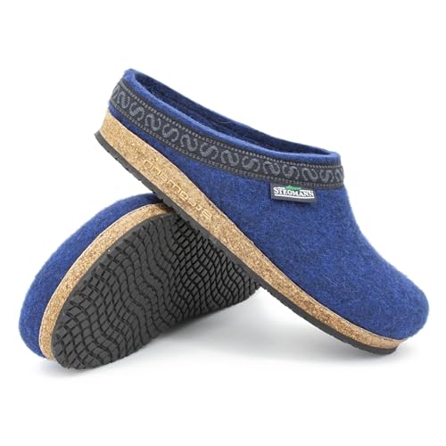 Stegmann Unisex-Erwachsene 108 Pantoffeln, Blau (Jeans 8813) von Stegmann