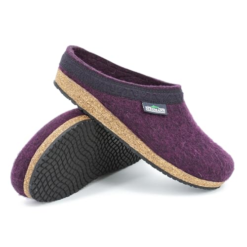 Stegmann Unisex-Erwachsene 108 Pantoffeln, Violett (Dark Magenta 8816) von Stegmann