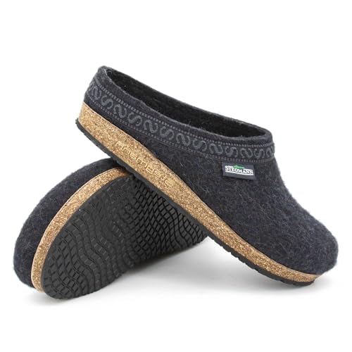 Stegmann Unisex-Erwachsene 108 Pantoffeln, Grau (Graphit 8801) von Stegmann